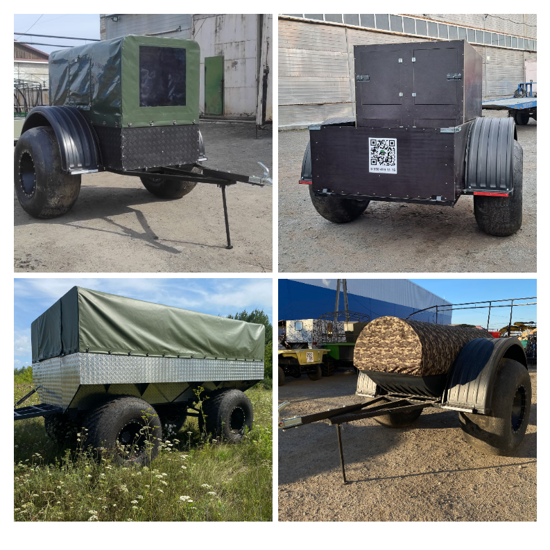 Прицеп под куб 600кг