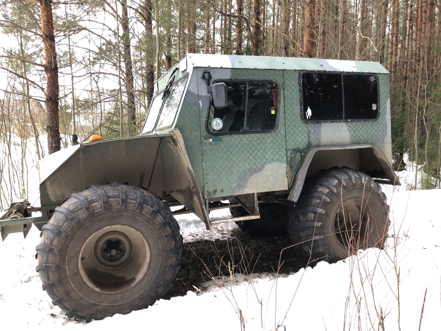Вездеход болотоход